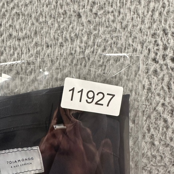 7 Diamonds Men's 4 Way Stretch Performance Button Down Shirt‎ Navy XL - Picture 8 of 8